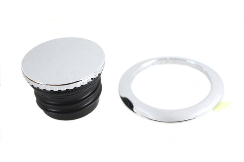 V-Twin Flush Mount Gas Cap Chrome - 38-7063