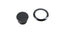 V-Twin Flush Mount Gas Cap Black - 38-7064