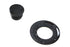 V-Twin Flush Mount Gas Cap Black - 38-7066