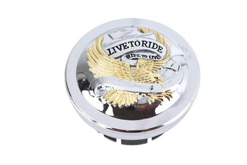 Wyatt Gatling Eagle Spirit Gas Cap Non-Vented Gold - 38-7082