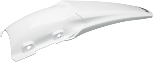 UFO MX Rear Fender - White - Honda - CRF '08-'09 HO04630-041
