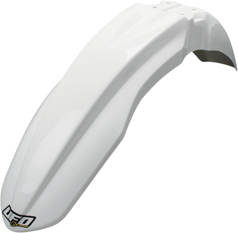 UFO Front Fender - White - Kawasaki - KXF '09-'12 KA03796-047