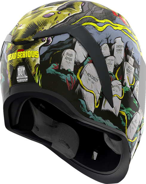 ICON Airform* Helmet - Dead Serious - MIPS? - Black - XS 0101-17438