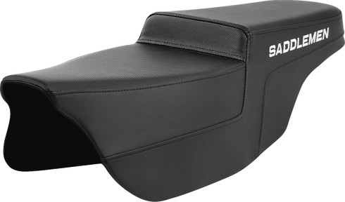 SADDLEMEN Racing Seat - Black - FLHX/FLTR '08-'23 RACE80807B