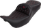 SADDLEMEN Roadsofa™ Seat - with Backrest - Wine Berry Stitch - FL '08-'23 808-07B-182B8