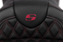 SADDLEMEN Roadsofa™ Seat - with Backrest - Wine Berry Stitch - FL '08-'23 808-07B-182B8