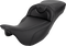 SADDLEMEN Roadsofa™ Extended Reach Seat - Carbon Fiber - Black Stitch - without Backrest - FL '08-'24 808-07B-18600