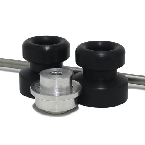 Front Axle Sliders Black
