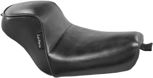 LE PERA Sprocket Solo Seat - Smooth - Black - XL '04-'23 LK-326