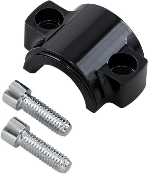 KLOCK WERKS Axle Cap - Lower Fork Leg - Black KWS-01-0010-B