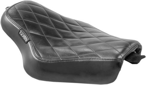 LE PERA Streaker Solo Seat - Diamond - Black - XL '04-'23 LK-356DM