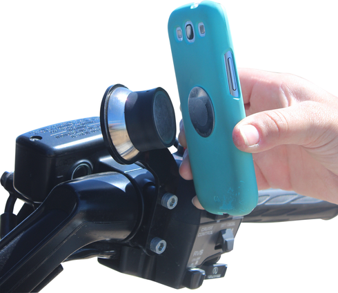 KLOCK WERKS iOmounts™ Device Mount - Handlebar Mount - Right - GL1500 - Black KWD-06-0386