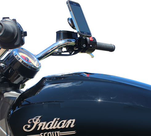 KLOCK WERKS iOmount™ for Indian - Right Perch Mount - Black - Scout KWD-04-0410