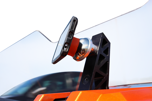 KLOCK WERKS iOmounts™ Device Mount - Handlebar Mount - Slingshot - Black KWD-06-0393