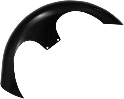 KLOCK WERKS Shank Front Fender Kit - For Raked Frames - Black - Steel - 26" KWF-01-0261-2014