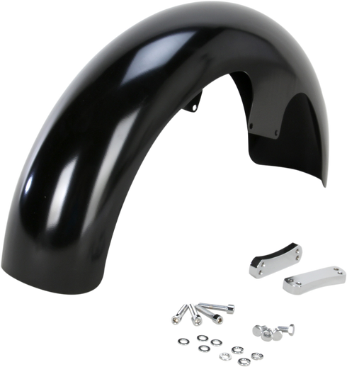 KLOCK WERKS Wrapper Fender Kit - Front - Black - 16"-19" KWF-01-0104-2014