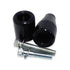 SHOGUN Frame Sliders No Cut Black - 71-15005