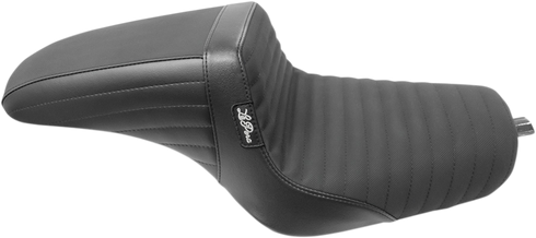 LE PERA Kickflip Seat - Pleated w/ Gripp Tape - Black - XL '10-'22 LK-596PTGP