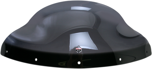 KLOCK WERKS Flare™ Windshield - 9" - Dark Smoke - Vaquero/Voyager KWW-06-0024