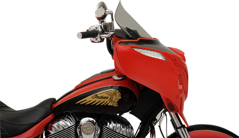 KLOCK WERKS Flare™ Windshield - 14" - Tall - Tinted - Indian KWW-04-0499