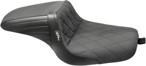LE PERA Kickflip Seat - Diamond w/ Gripp Tape - Black - XL '10-'22 LK-596DMGP