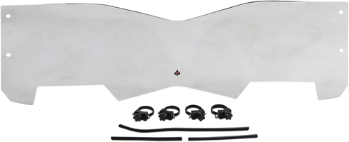 KLOCK WERKS Flare™ Windshield - 9-3/4" - Clear - RZR KWW-05-0525