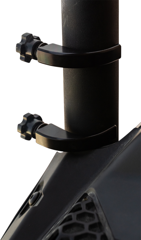 KLOCK WERKS Flare™ Windshield - 10" - Tint - Wildcat KWW-05-0533