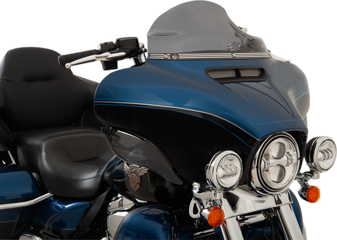 KLOCK WERKS Windshield Trim - KERF - Black Contrast - Harley-Davidson® KWW-01-0363