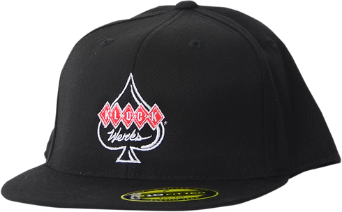 KLOCK WERKS Flexfit? Hat - Black - Small/Medium KWA-CTR LOGO - S|M