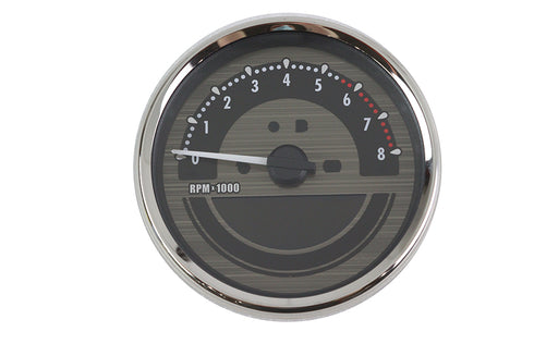 V-Twin 5 inch Electronic Speedometer Assembly Black - 39-0010