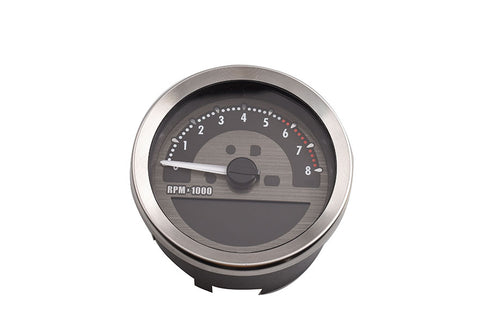 V-Twin 3-5/8 inch Electronic Speedometer Assembly Black - 39-0012