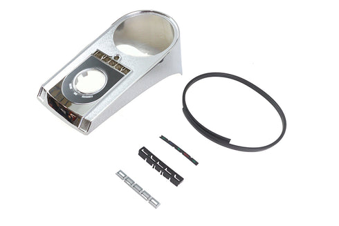 V-Twin Chrome Dash Cover - 39-0101