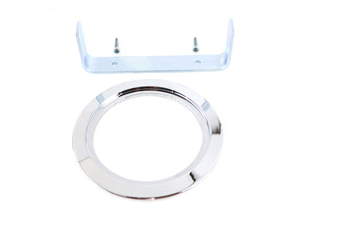 V-Twin Speedometer Adapter Ring Kit Chrome - 39-0124