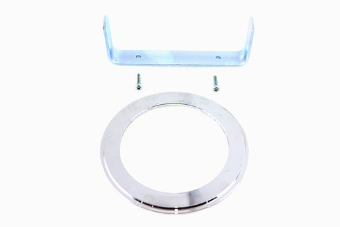 V-Twin Speedometer Adapter Ring Kit Chrome - 39-0124