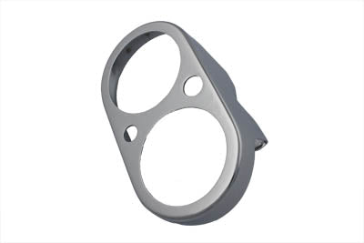 V-Twin Chrome Speedometer and Tachometer Housing - 39-0139