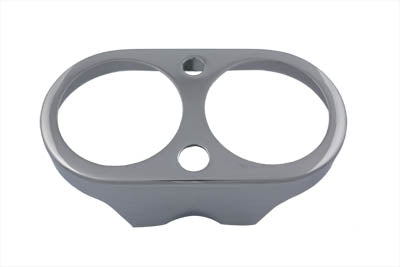 V-Twin Chrome Speedometer and Tachometer Housing - 39-0139