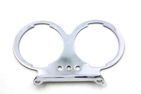 V-Twin Dual Gauge Mount Bracket - 39-0141