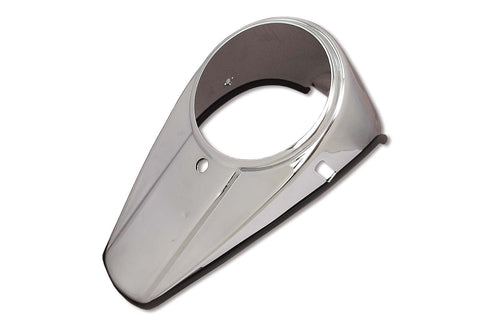 V-Twin Chrome Bob Dash Cover - 39-0144