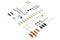 V-Twin Replica Cateye Dash Base Rebuild Kit - 39-0159