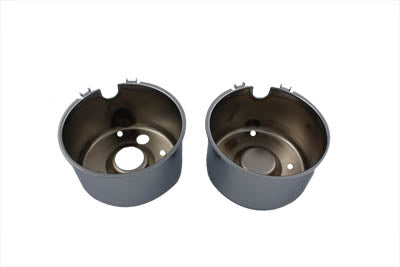 V-Twin Chrome Gauge Cover Set - 39-0162