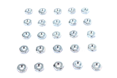 V-Twin Zinc Hex Nut 8/32 inch Standard - 39-0167