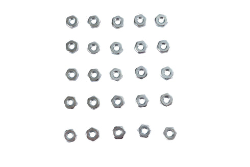 V-Twin Zinc Hex Nut 8/32 inch Standard - 39-0167