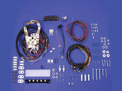 V-Twin Five Light Dash Base Wiring Harness Assembly - 39-0187