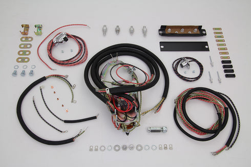 V-Twin Two Light Dash Base Wiring Harness Assembly - 39-0189