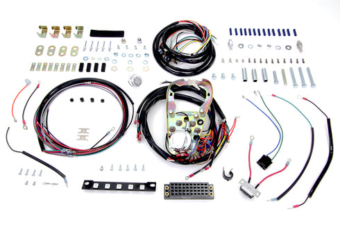 V-Twin Five Light Dash Base Wiring Harness Assembly - 39-0197