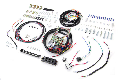 V-Twin Five Light Dash Base Wiring Harness Assembly - 39-0197