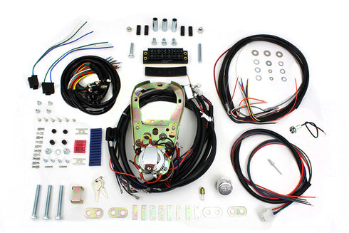 V-Twin Five Light Dash Base Wiring Harness Assembly - 39-0199