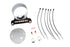 V-Twin Single Gauge Mount Bracket Chrome - 39-0212
