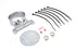 V-Twin Single Gauge Mount Bracket Chrome - 39-0212