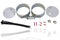 V-Twin Dual Gauge Mount Bracket Chrome - 39-0213